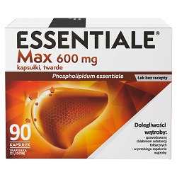 Essentiale Max kaps.twarde 600 mg 90 kaps.