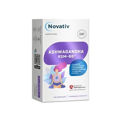 Novativ Ashwagandha KSM-66 60 kaps. *