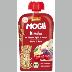 Mus jabłko-wiśnia-śliwka-banan owies Mogli*