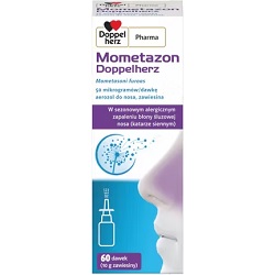 Mometazon Doppelherz aerozol 50mcg 60 dawek *