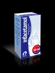 Infacetamol roztw.doust. 100 mg/ml 50 ml