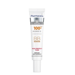 PHARMACERIS W Medi Protect Tone, medyczny krem ochronny BB, 01 Ivory, SPF 100+ 40 ml *