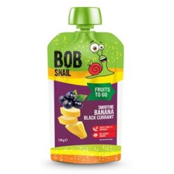 Smoothie Banan - Czarna porzeczka Bob Snail 120g*