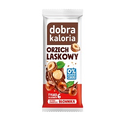 Baton orzech laskowy Dobra Kaloria 35 g *